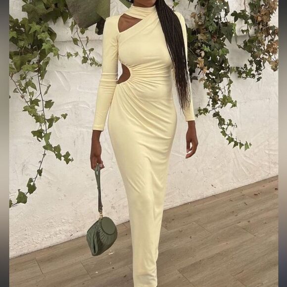 RARE Significant other Yellow maxi dress - Picture 1 of 4